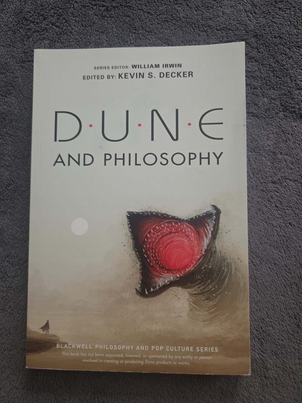 Dune and Philosophy Paperback Book - Red / White Cover